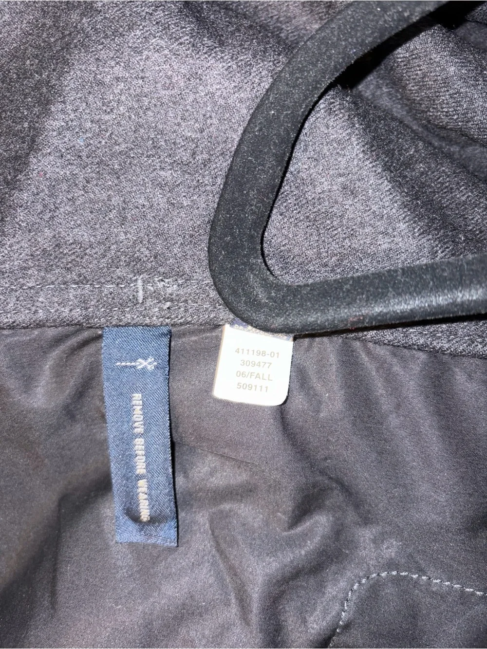 Banana Republic Black Peacoat